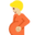 pregnant person, medium-light skin tone